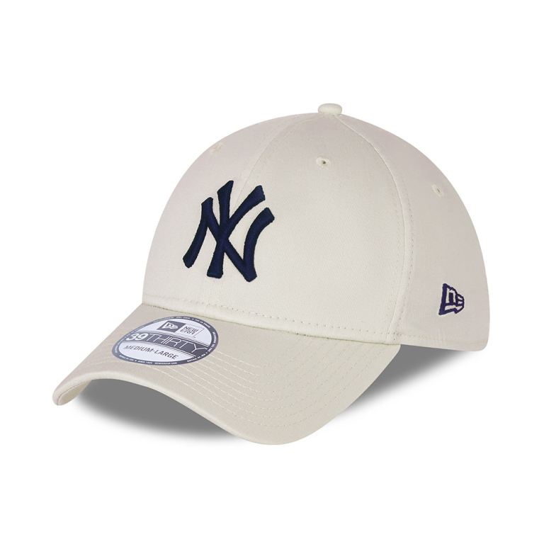 Gorras New Era 39thirty Creme - New York Yankees League Essential Stone 17426UNSB